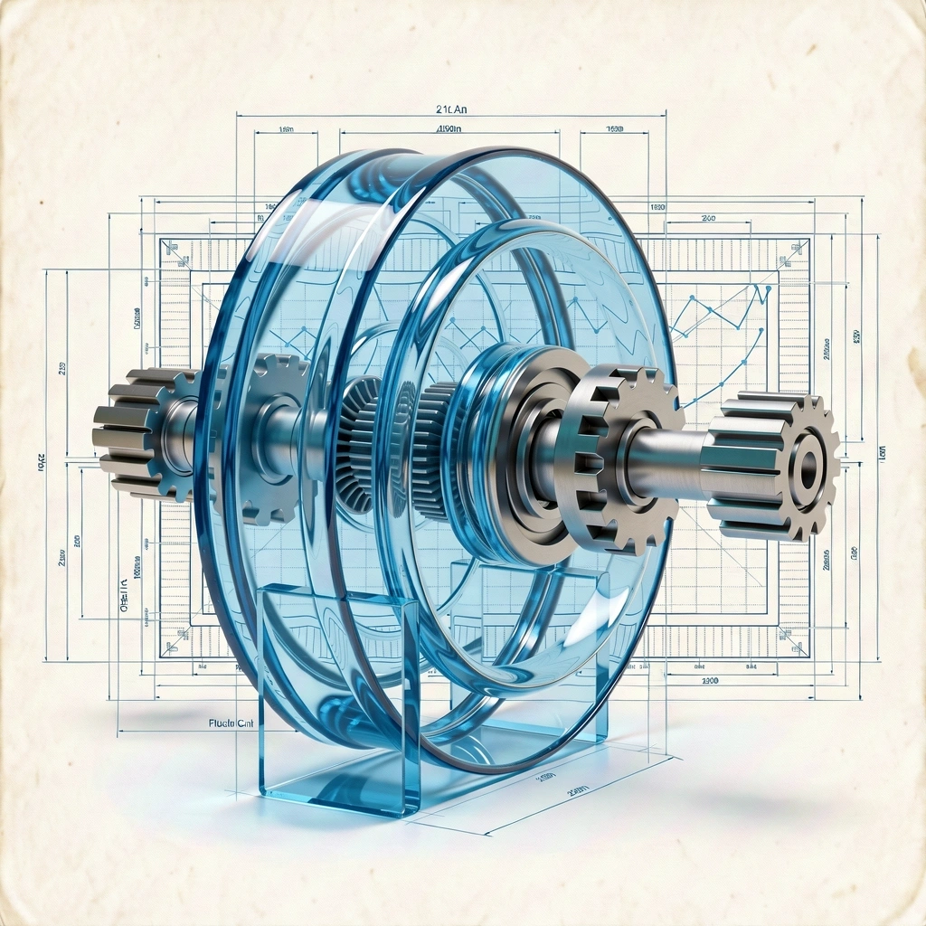 Technische Darstellung wirtschaftlicher Mechanik
